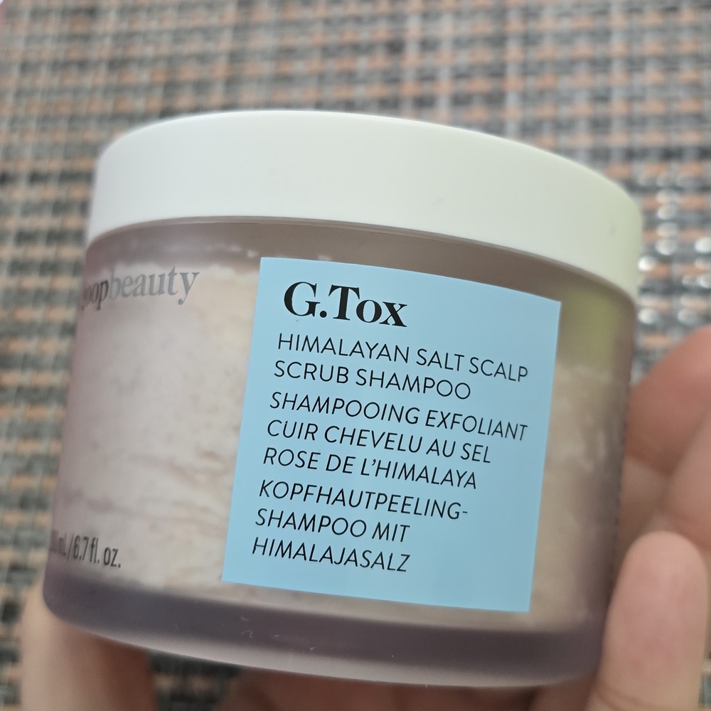 Himalayan Salt Scalp Scrub Shampoo - White